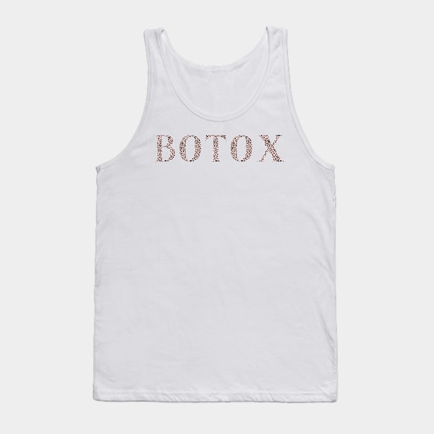 Great gift idea for Botox Dealer Lover Filler Lips Boss Babe Nurse Injector Plastic surgery Esthetician funny gift Tank Top by The Mellow Cats Studio